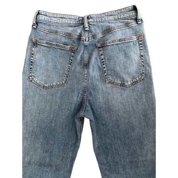 RAG & BONE CASEY HIGH-RISE ANKLE FLARE JEANS SIZE 30 - Picture 6 of 9